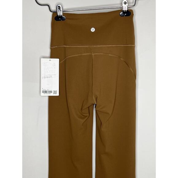 Lululemon Groove Super-High-Rise Flared Pant Nulu *Regular Allspice Womens 4 NWT - Picture 10 of 11